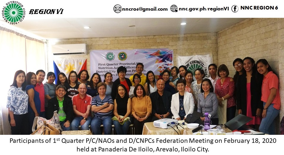 1st Quarter Federations Meeting