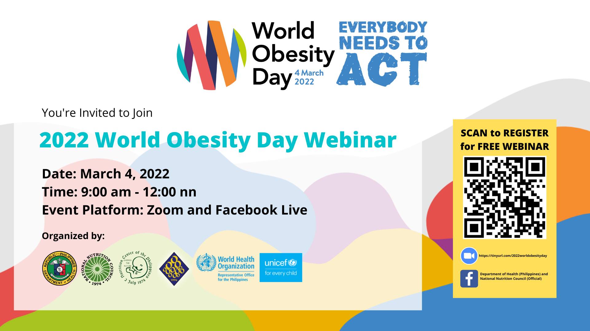 World Obesity Day Webinar on 04 March 2022, 9AM to 12NN