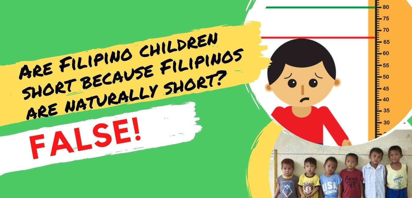 Are Filipino children short because Filipinos are naturally short 