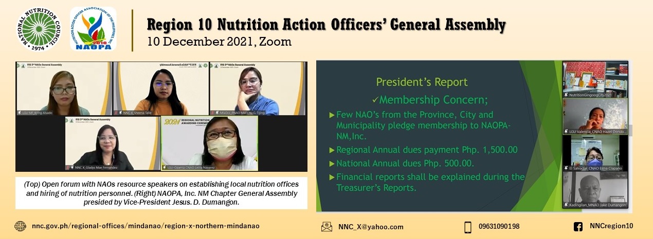 Article NAOs General Assembly