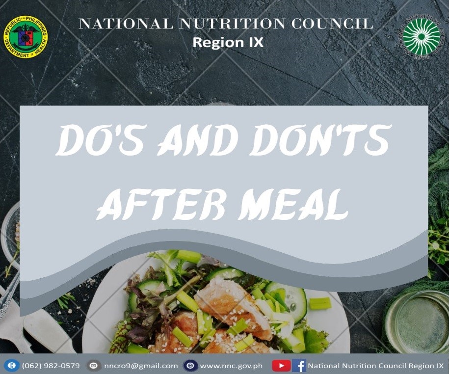 Before and After Meal