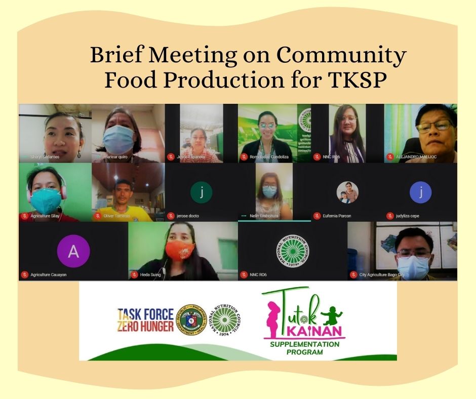 Brief Meeting on Community Food Production for TKSP