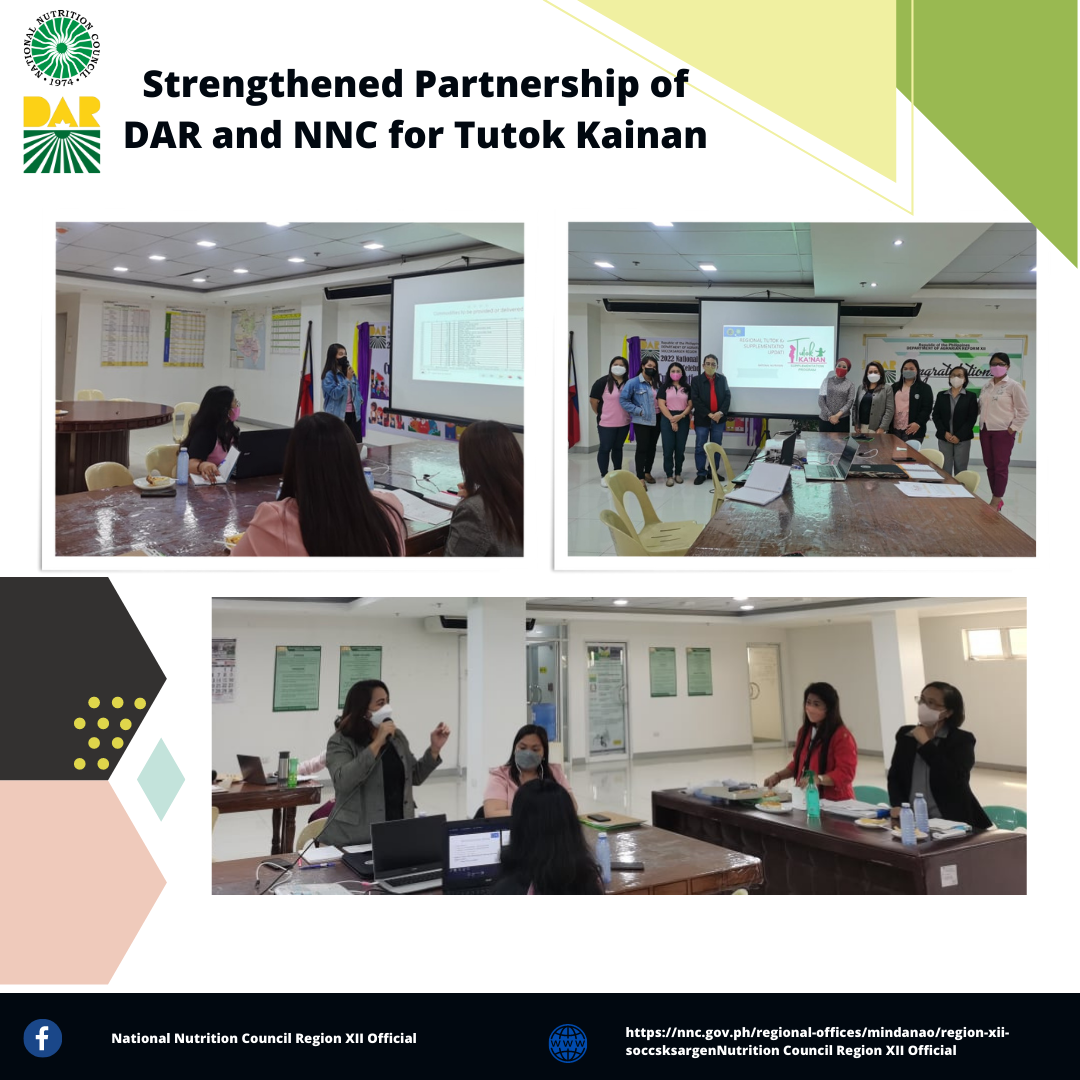 Strengthened Partnership of DAR and NNC for Tutok Kainan