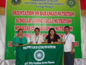 Caraga held awarding ceremony to recognize the 2012 Outstanding municipality, city and province in the region