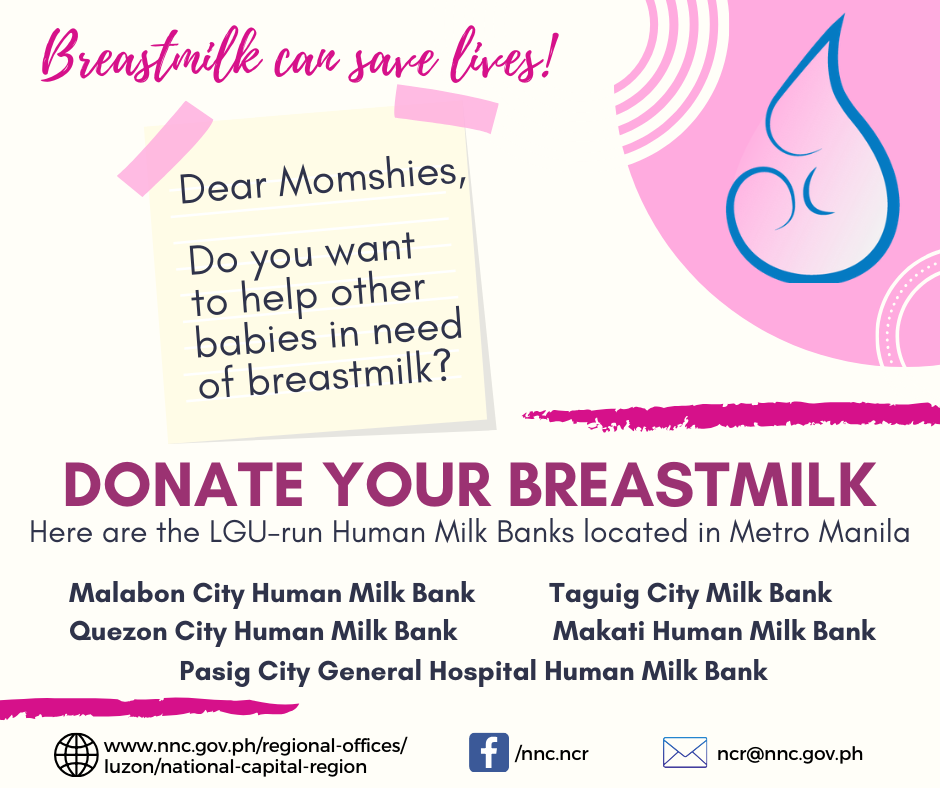 Breastmilk Donation in NCR