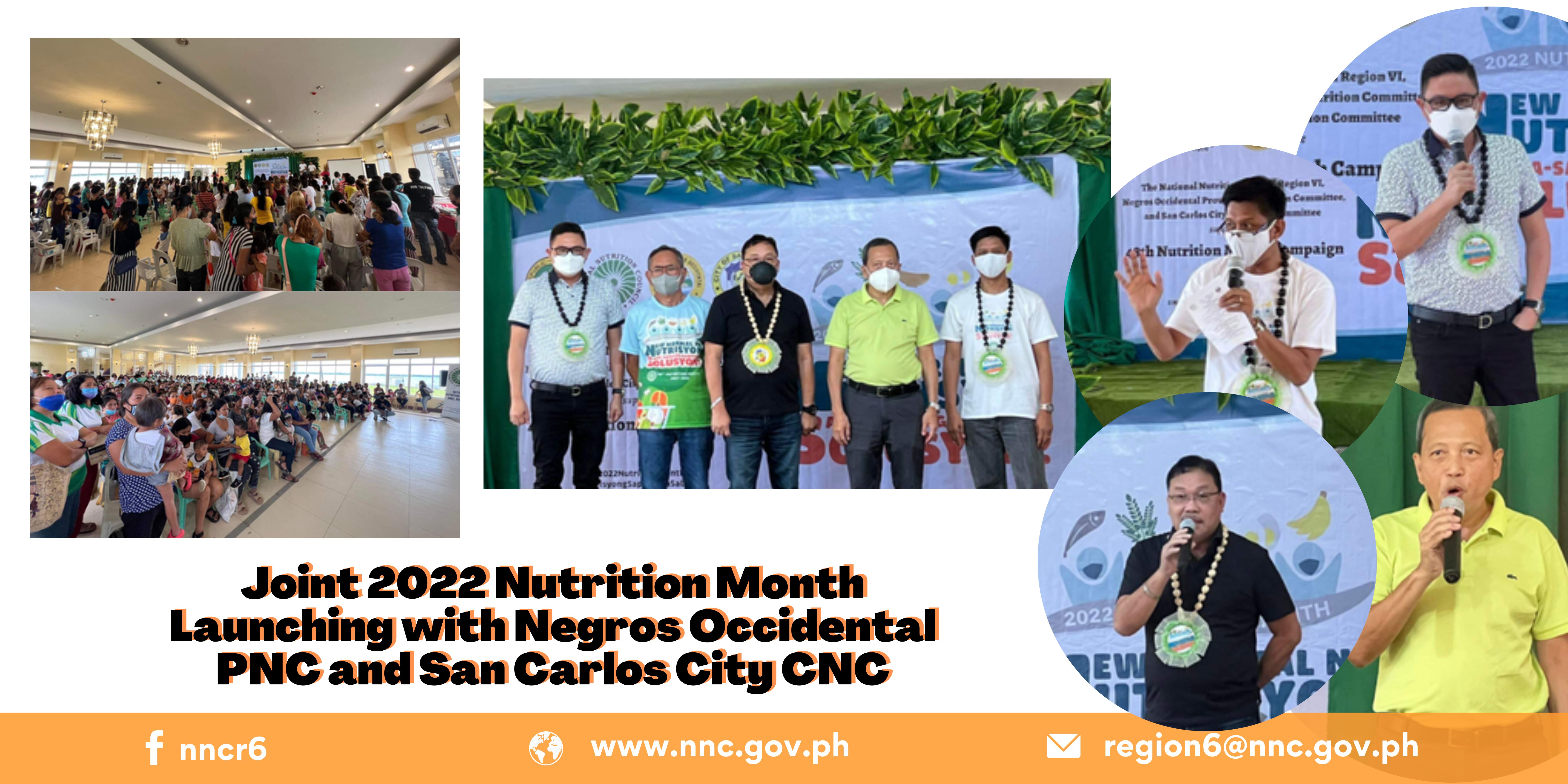 Joint 2022 Nutrition Month Launching