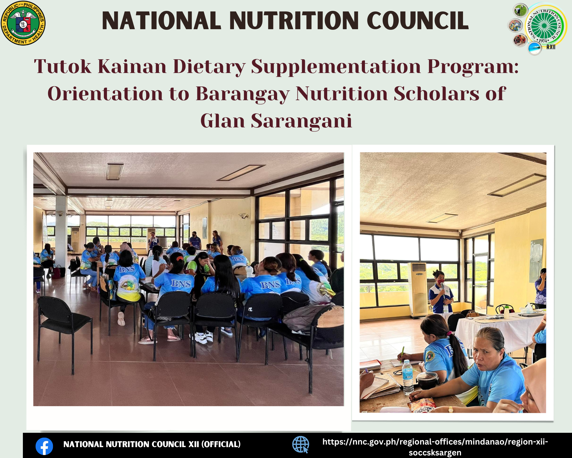 BNS of Glan TK Orientation