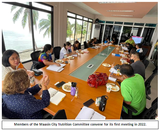 Maasin City meeting