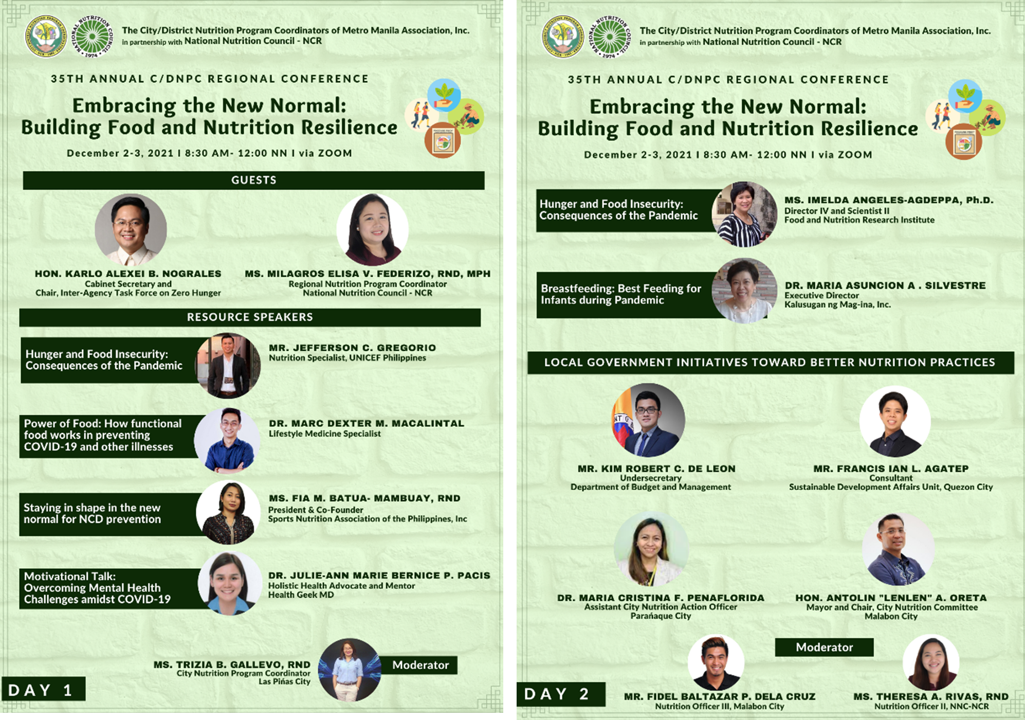 2021 CDNPC Conference