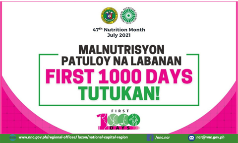 2021 Nutrition Month Theme: 