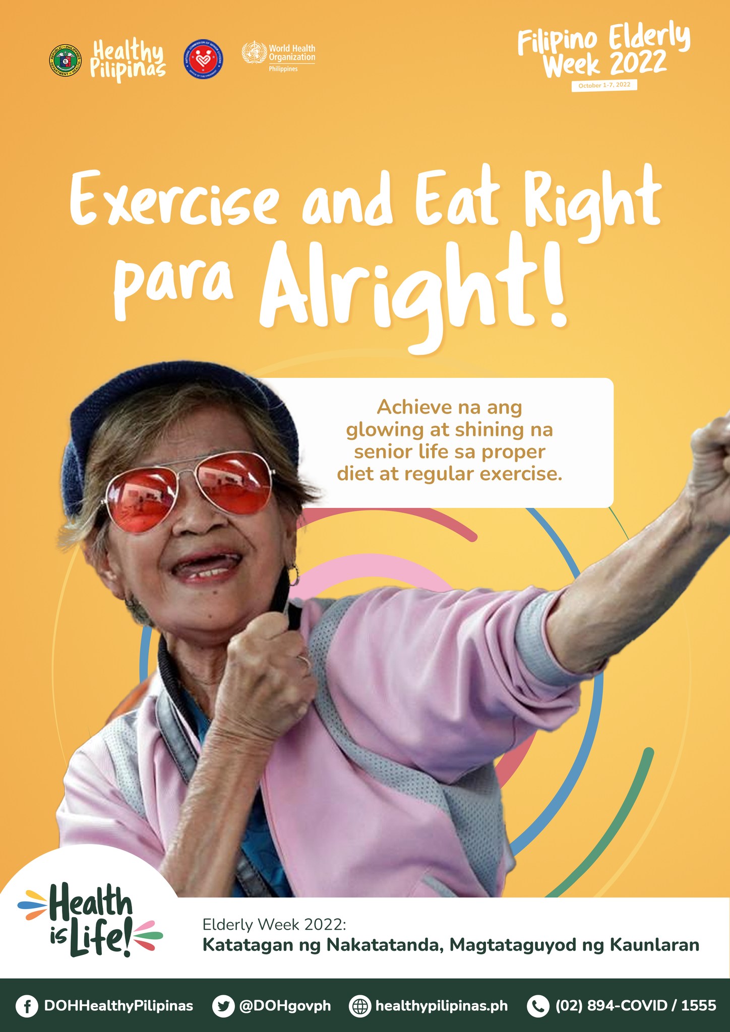 Healthy Pilipinas Filipino Elderly Week Celebration