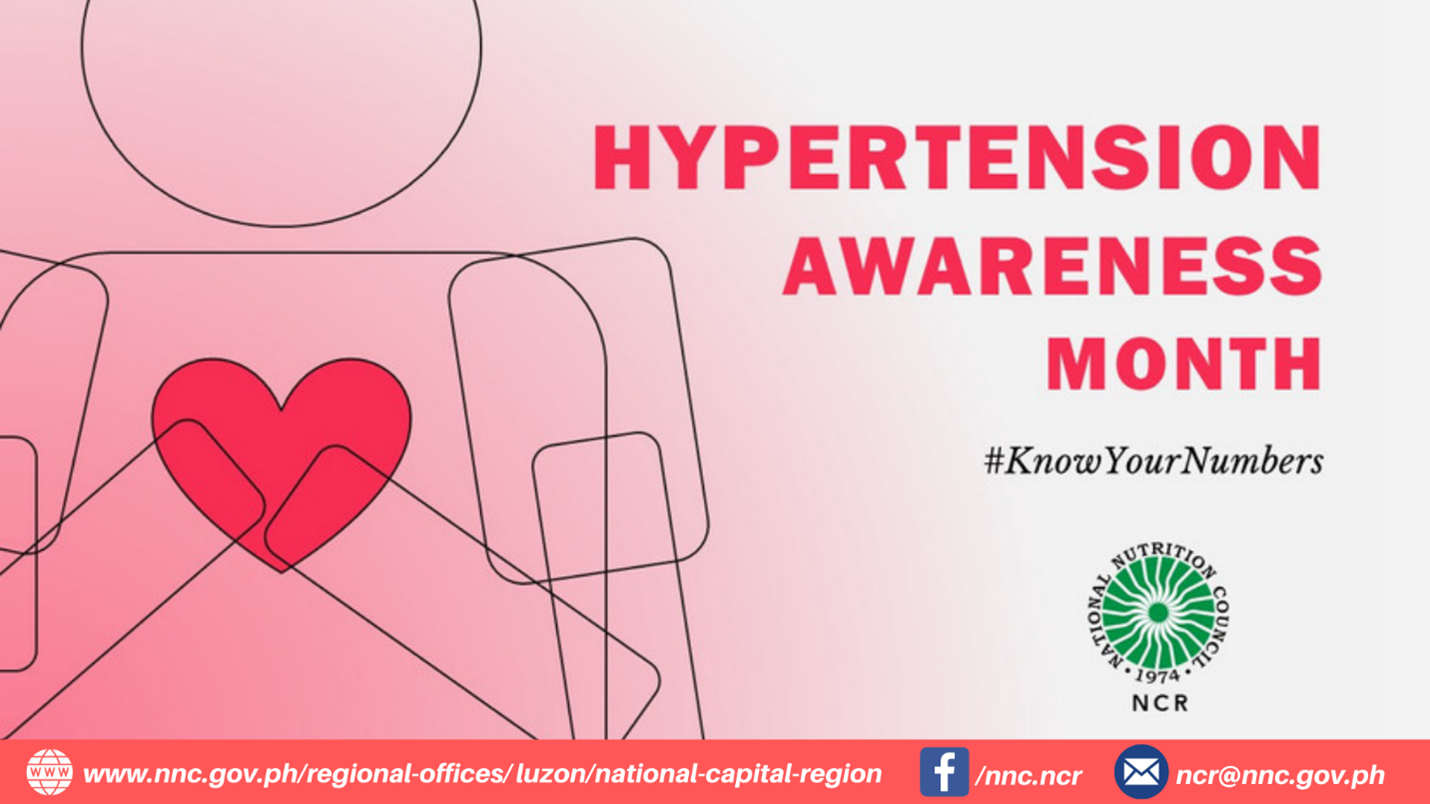 Know your numbers, prevent hypertension