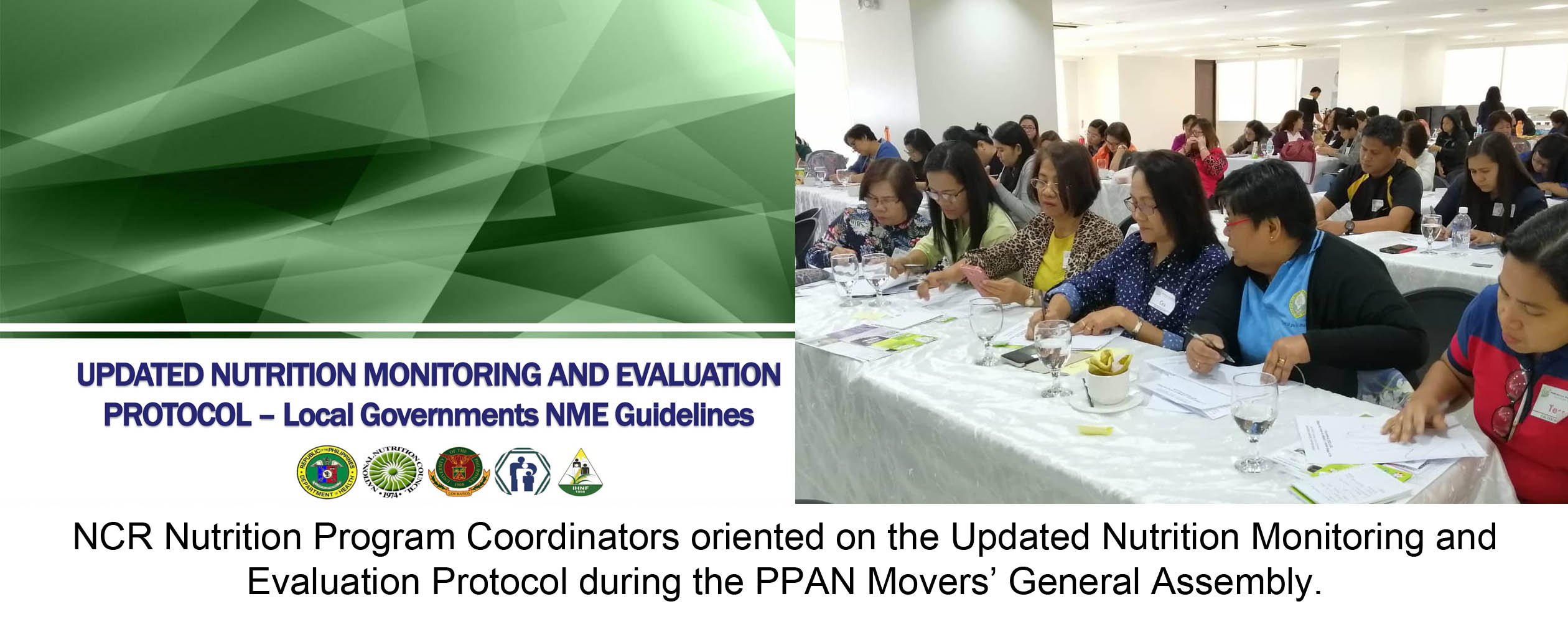 NCR Nutrition Program Coordinators oriented on the Updated Nutrition Monitoring and Evaluation Protocol during the PPAN Movers' General Assembly