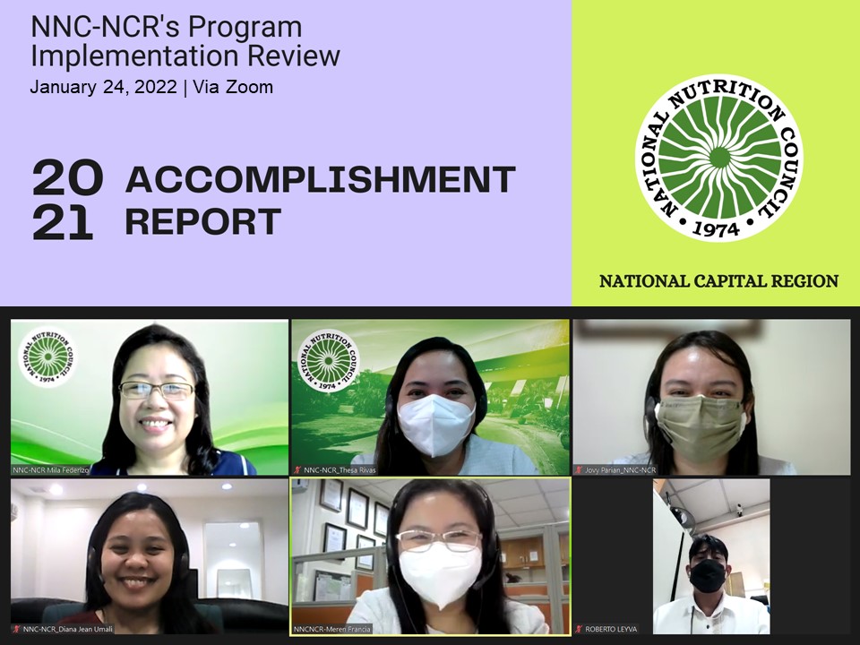 NNC NCR Program Implementation Review 2022