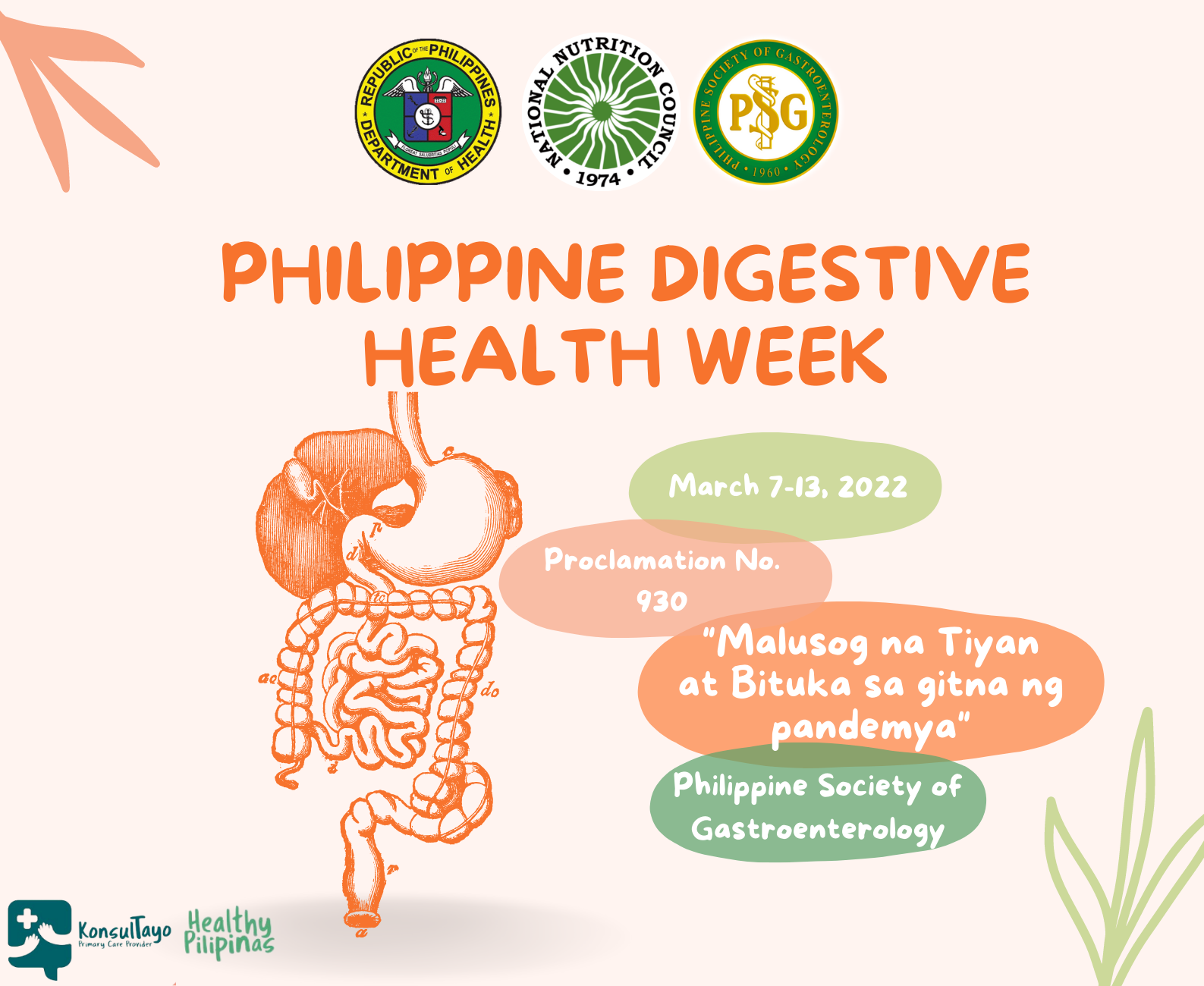 PHILIPPINE DIGESTIVE HEALTH WEEK 2022