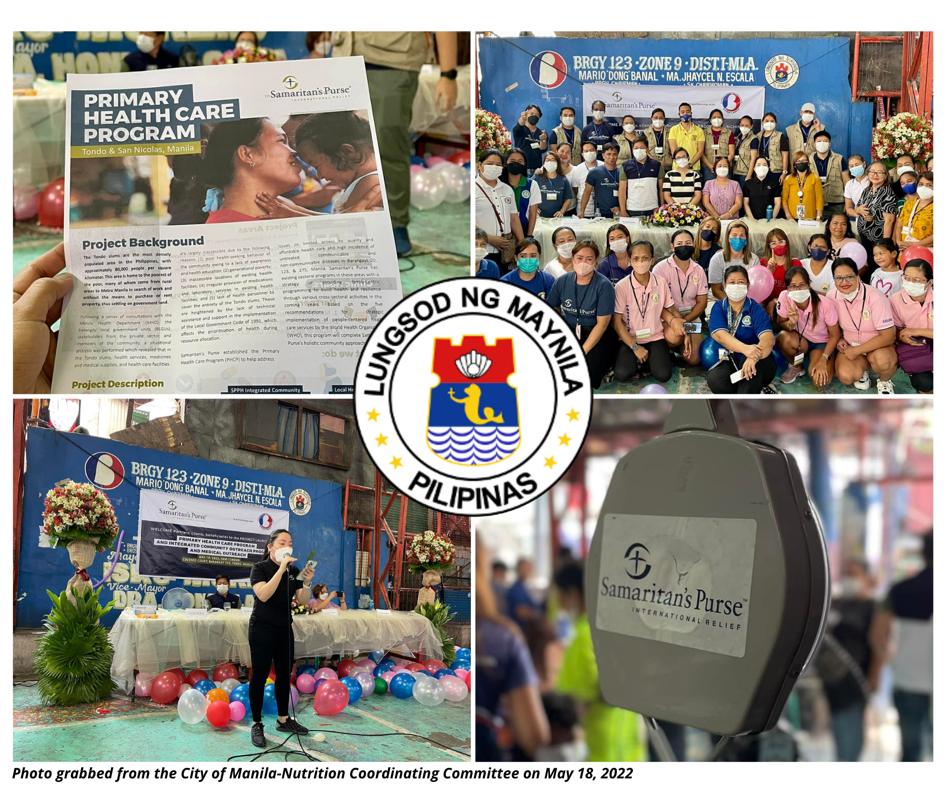 Samaritan’s Purse, Manila LGU launch primary health care program in Tondo