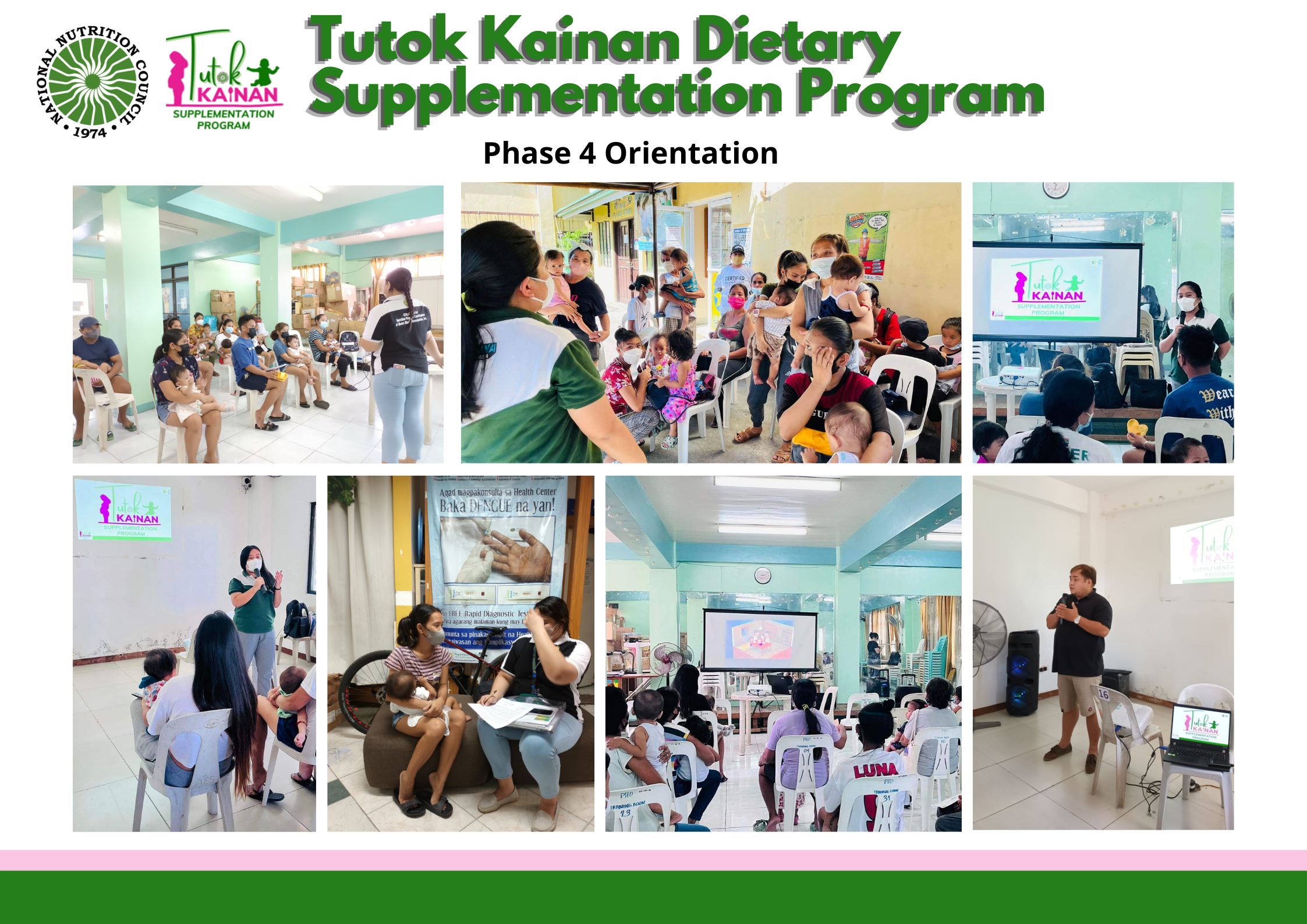 Tutok Kainan Dietary Supplementation Program Phase 4 Orientation