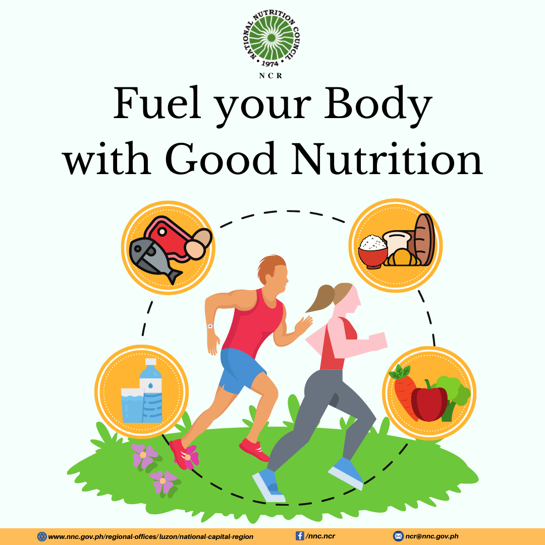 Fuel your body with good nutrition
