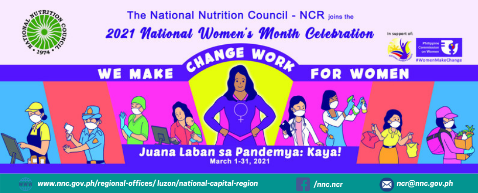 We make change work for women, Juana Laban sa Pandemya: Kaya!