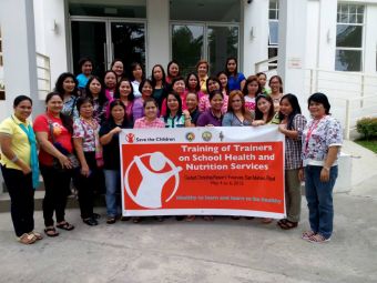 Participants of the Training of Trainers of School Health and Nutrition Services