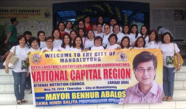 Metro Manila C/DNPCs visit Mandaluyong City for their Lakbay-Aral