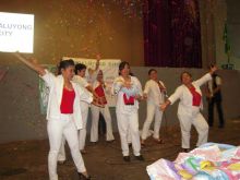 Contestants perform during the Nutri-Jingle Singing Contest
