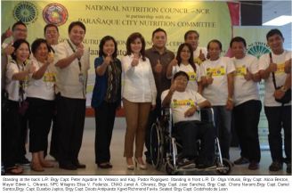 Parañaque City hosts 2014 Nutrition Month Regional Launch