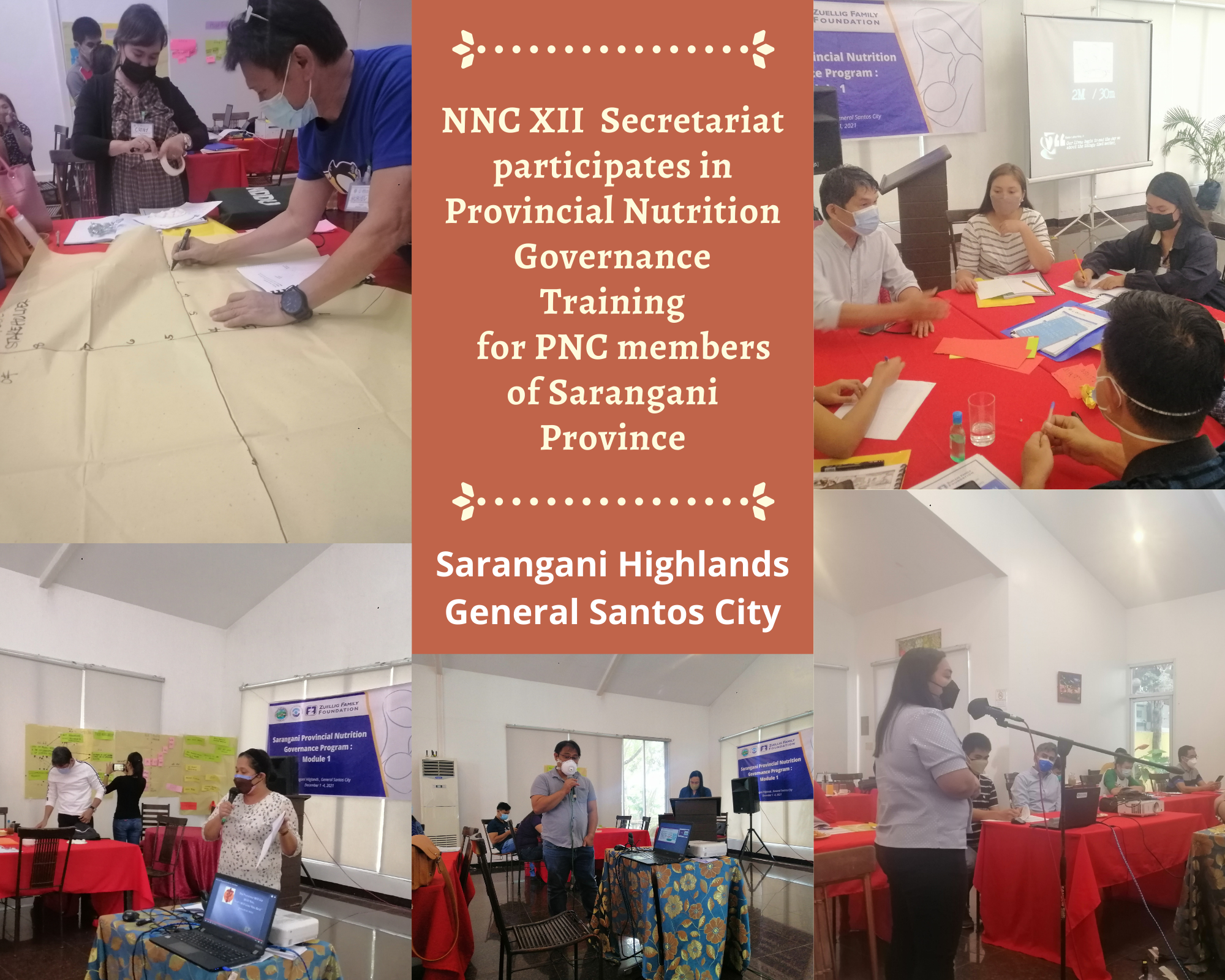 Orange Bordered Autumn and Fall Photo Collage