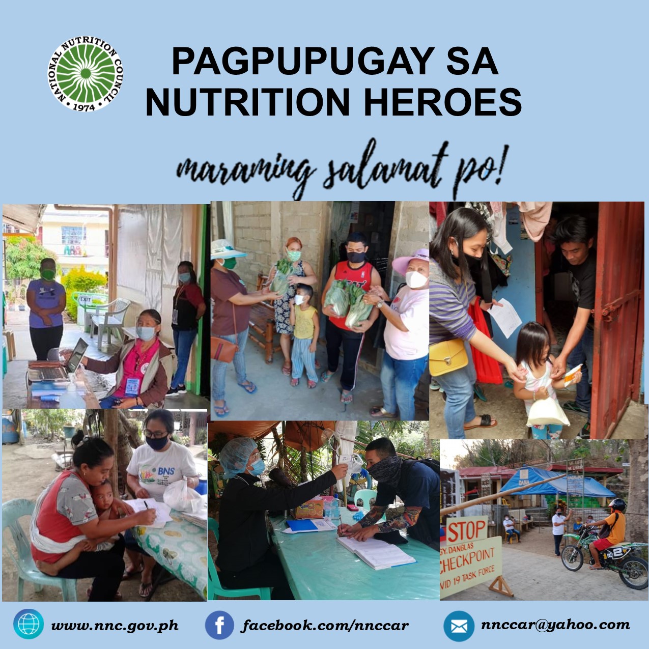Pagpupugay Nutrition Workers