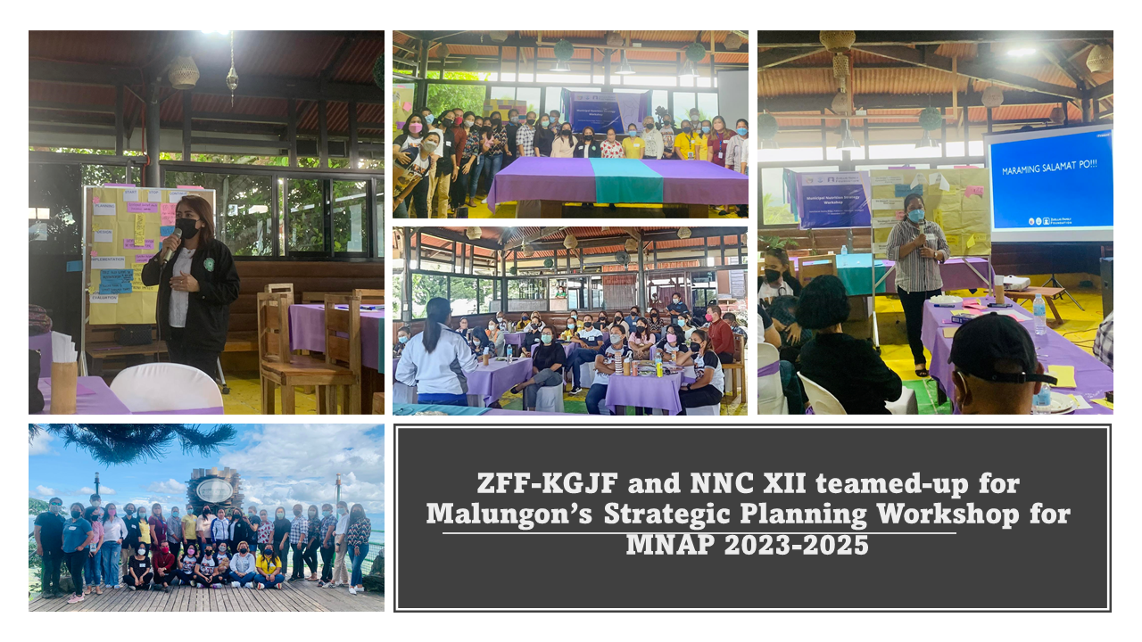 ZFF-KGJF and NNC XII teamed-up for Malungon’s Strategic Planning Workshop for MNAP 2023-2025