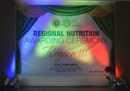 Nutrition awarding ceremony