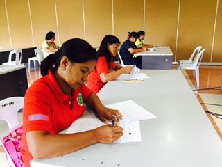 Provincial/City Outstanding BNS took their exam 