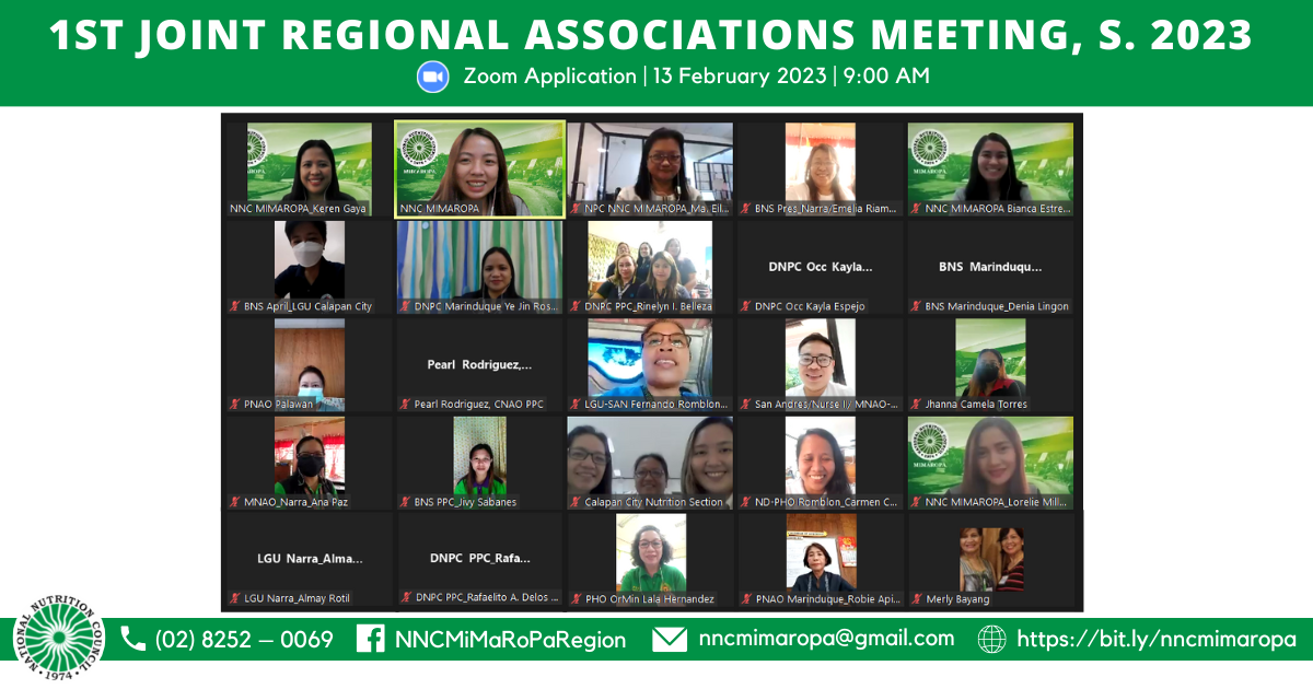 02212023 1st Joint Regional Associations Meeting