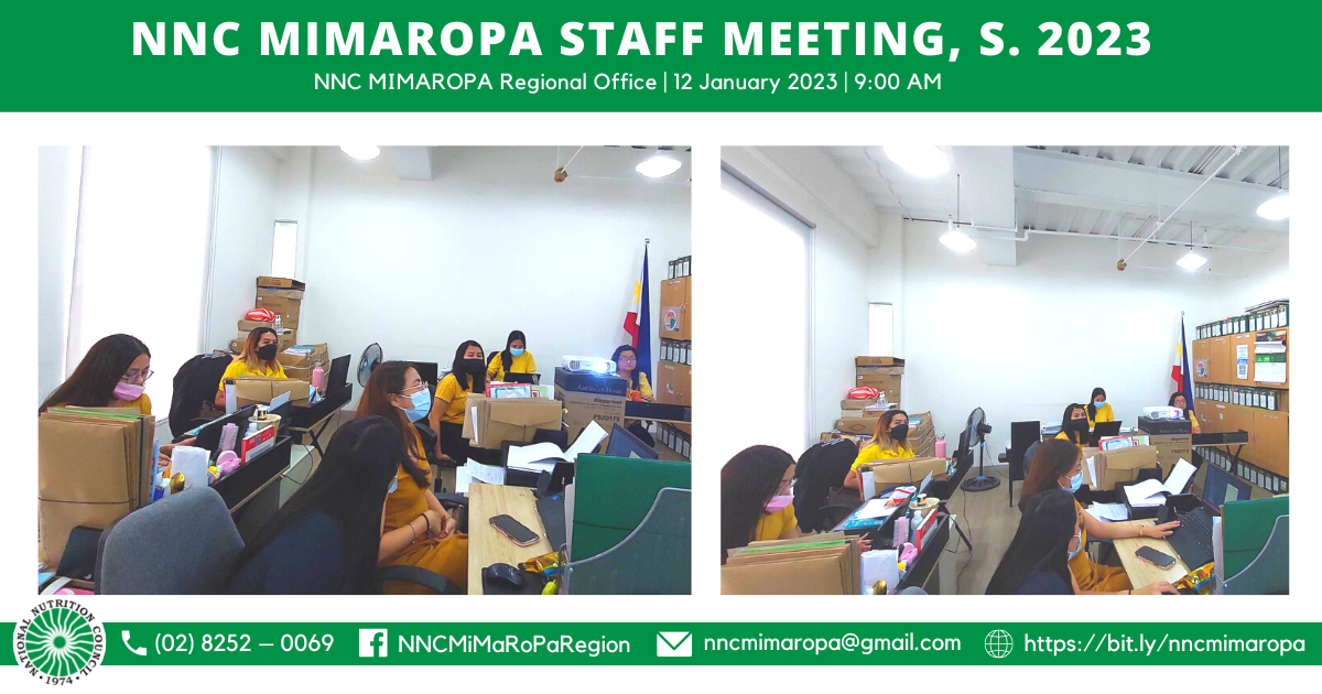 NNC MIMAROPA WELCOMES 2023 WITH HOPEFULNESS AND POSITIVITY