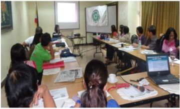 NNC Region VI conducts a briefing on SMART (Standardized Monitoring and Assessment of Relief and Transitions) Survey for all Provincial Nutrition Action Officers and District/City Nutrition Program Coordinators