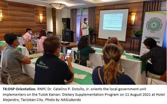 DSPTK Oreintation Aug2021