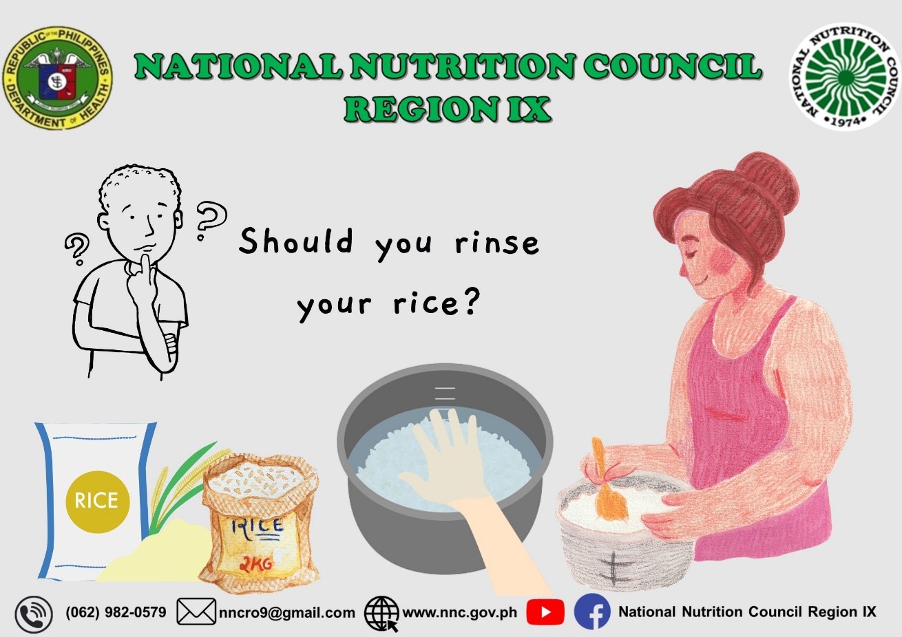 Rice rinse