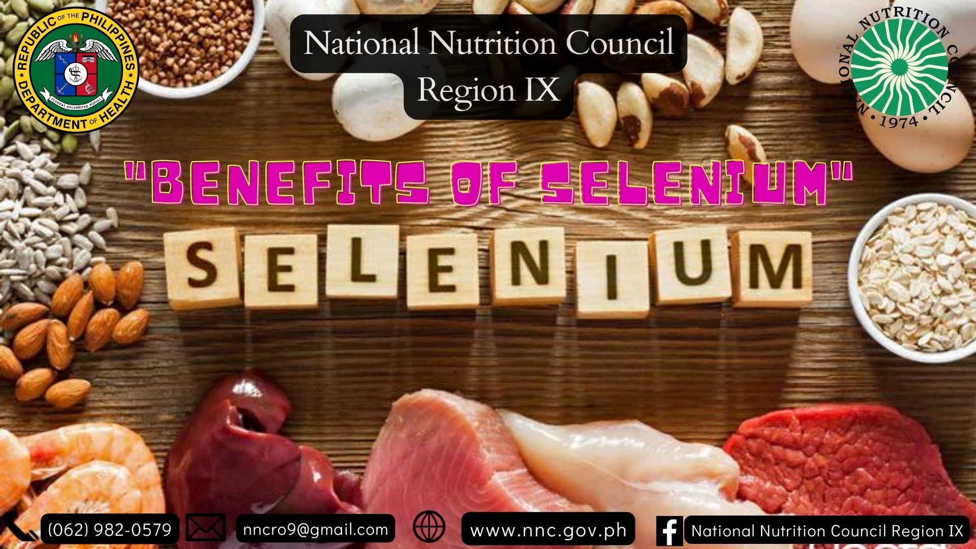 Selenium benefits