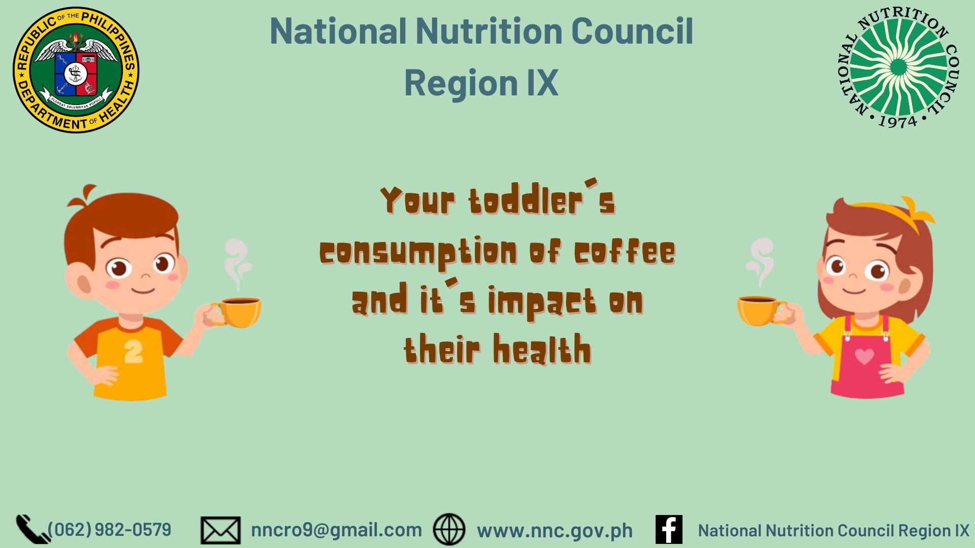 Coffee to toddlers
