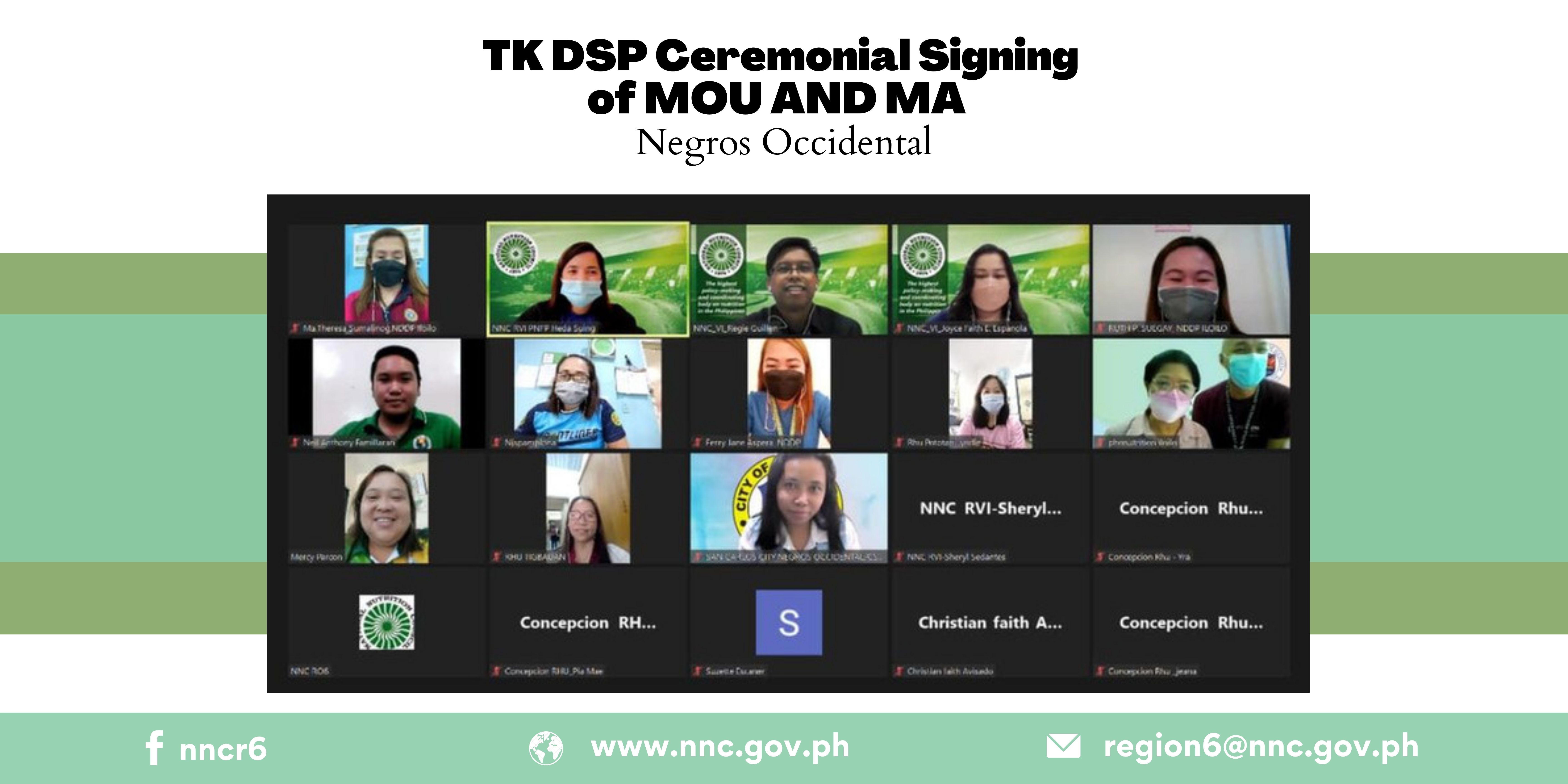 TK DSP Ceremonial Signing of MOU and MA 2