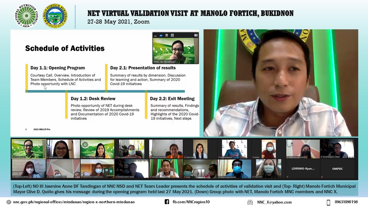 2021 MF Net Validation Visit