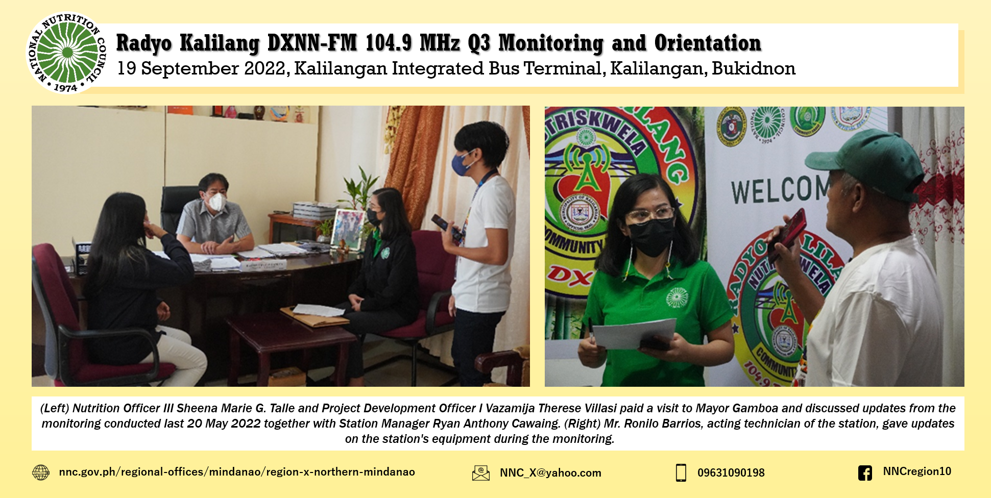 26 Radyo Kalilang Monitoring