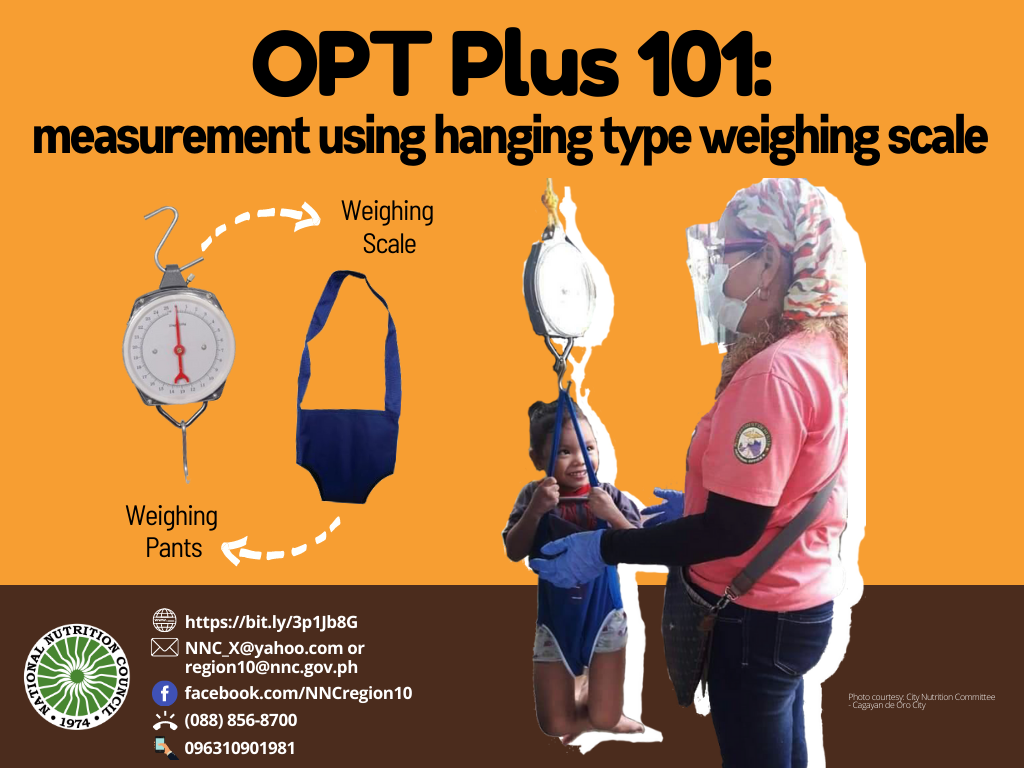 3 Proper weight taking measurement