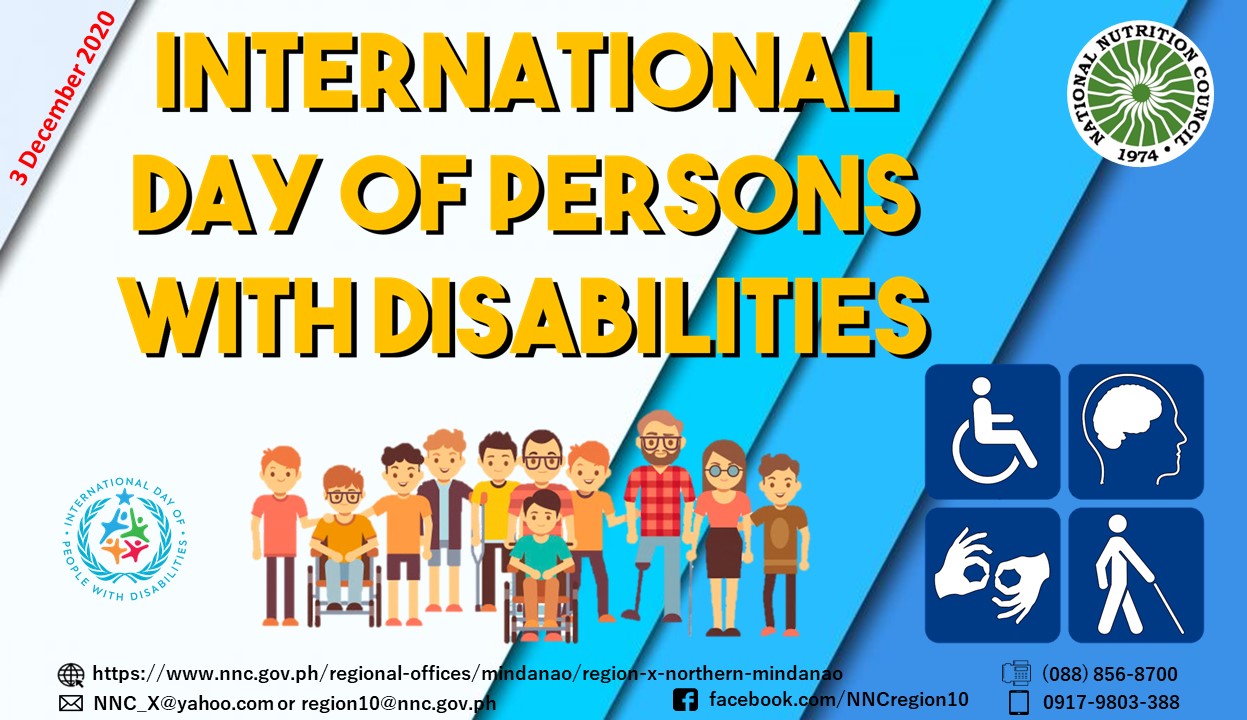 Nutrition for PWDs towards a better future
