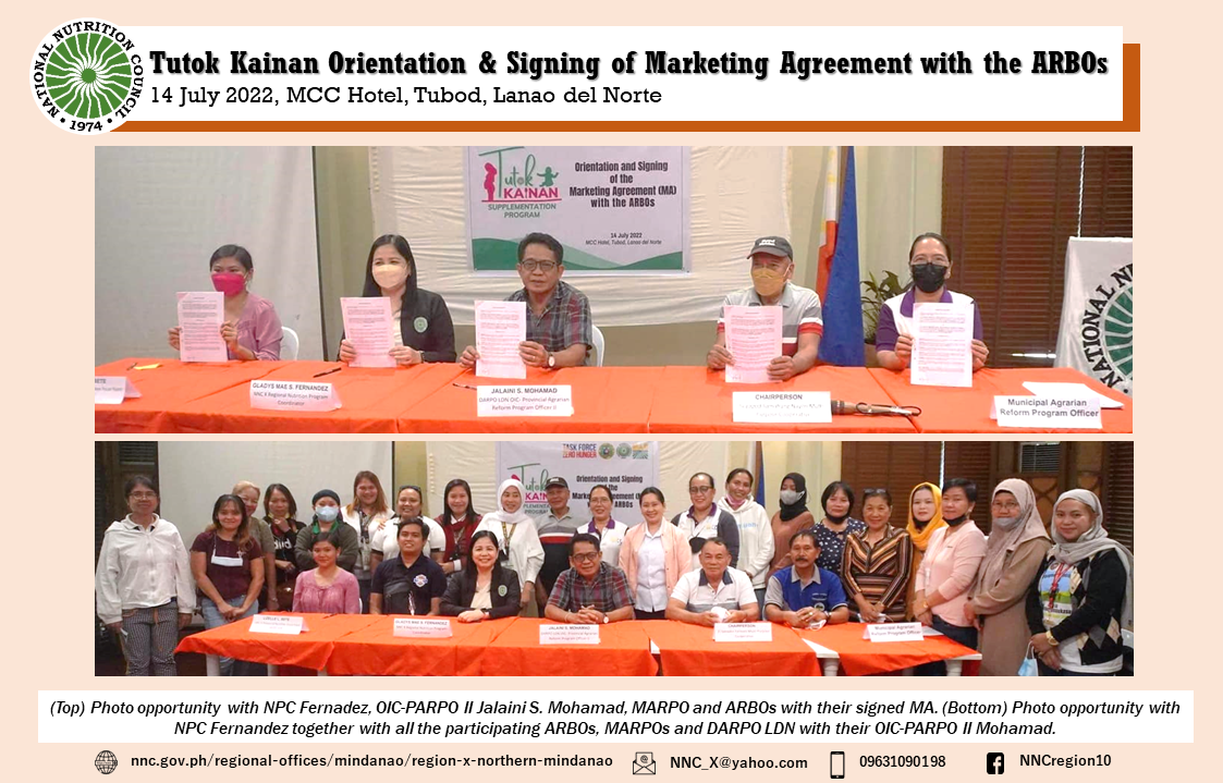 Infographic TK Orientation Signing of MA
