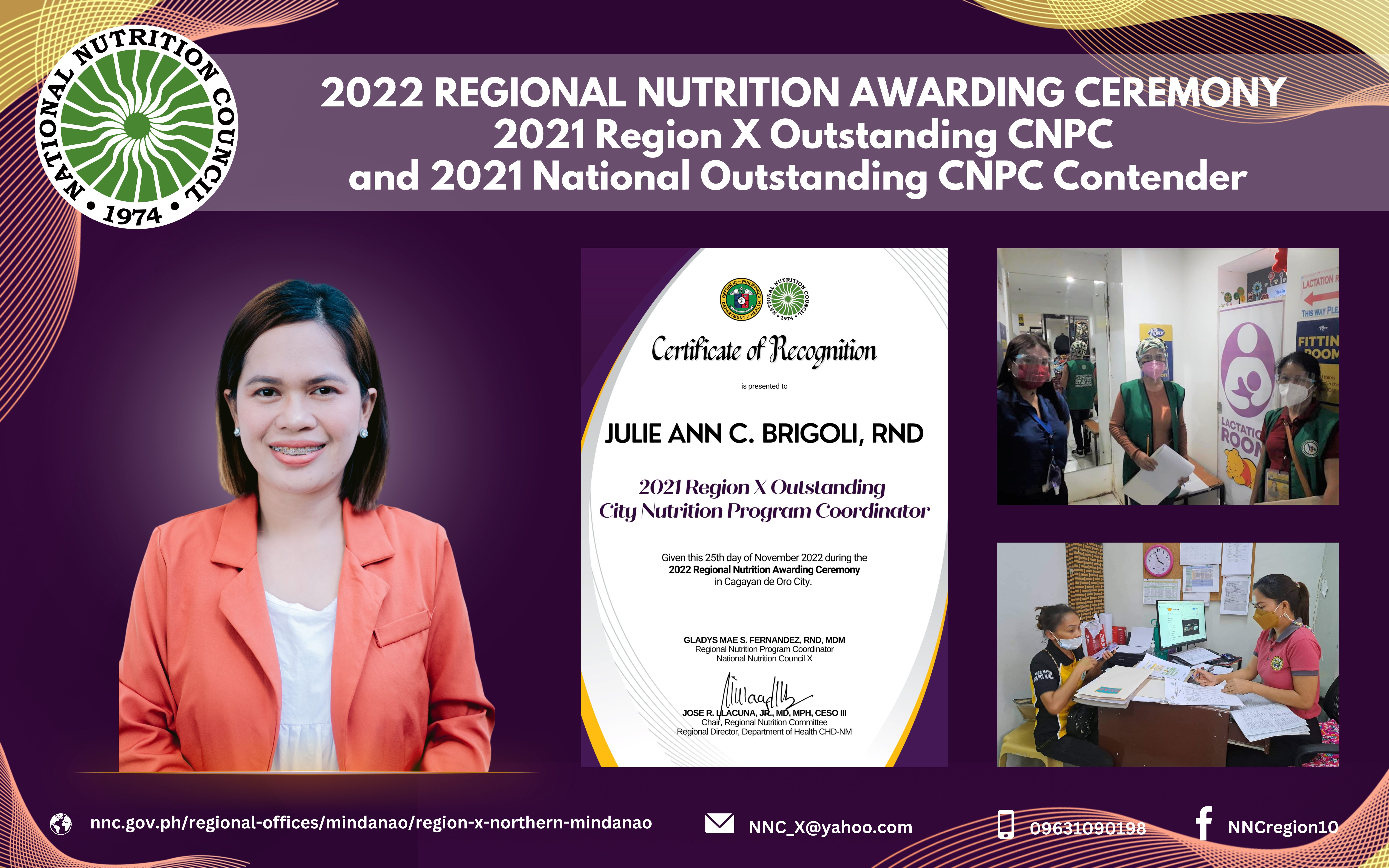 Infographics 2022 RNAC CNPC Brigoli