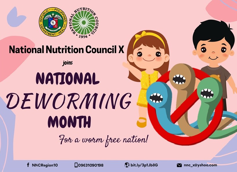 Infographics National Deworming Month