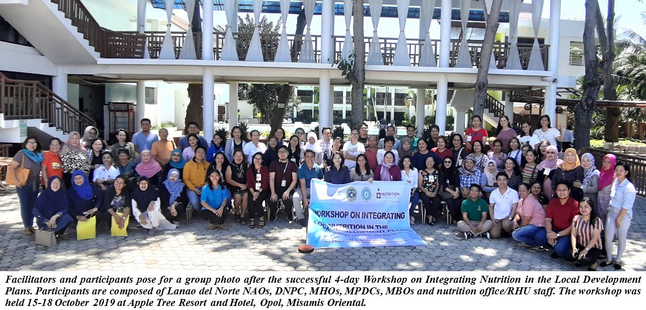 Lanao del Norte LNAP Workshop Group Photo