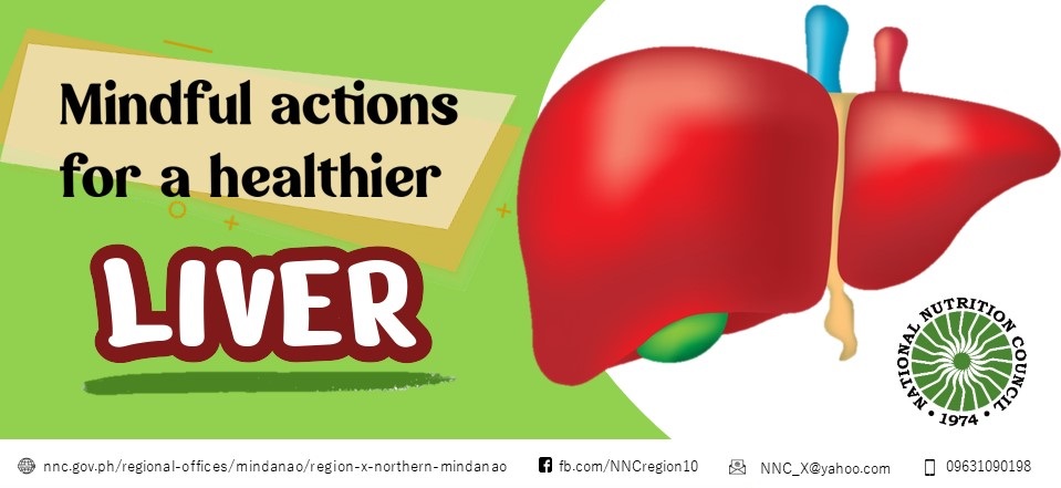 Liver nutrition infographics