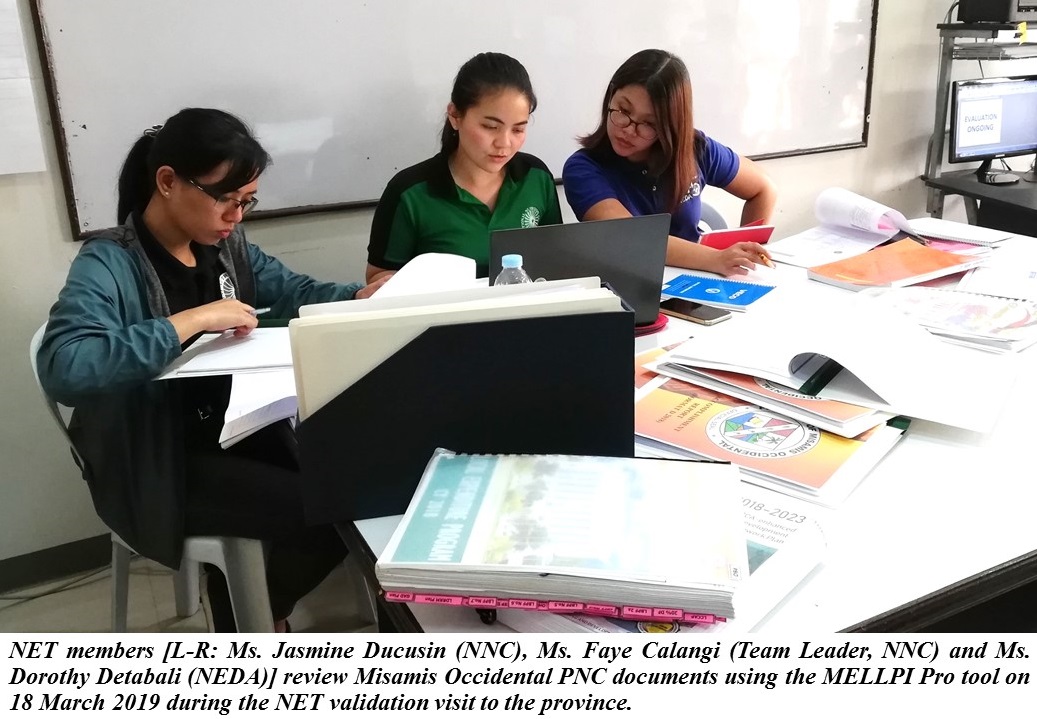Misamis Occidental NET Validation Visit